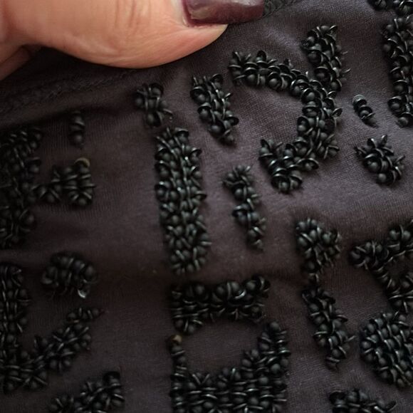 Marc Cain beaded front tee, US12 - Picture 3 of 7